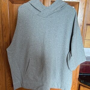 J. Jill Light Gray Knit Top
